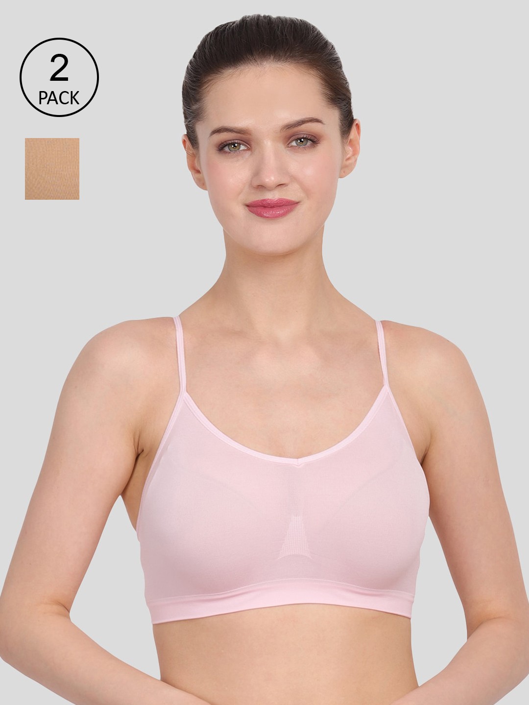 

Amour Secret Women Pack of 2 Bra, Pink