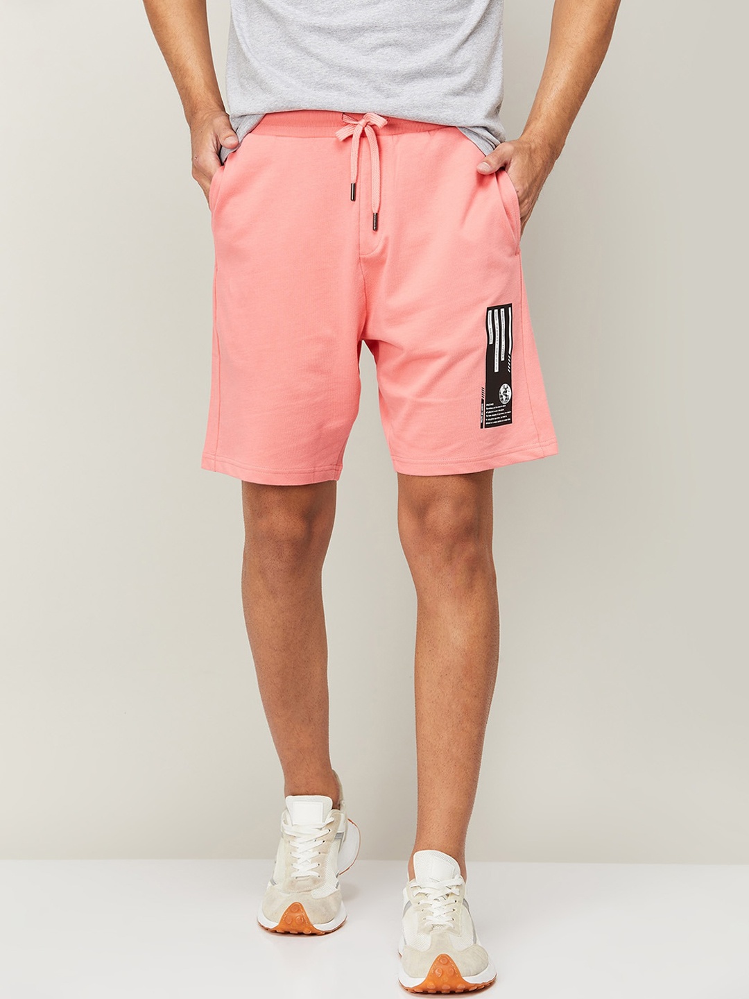 

Bossini Men Pink Sports Shorts