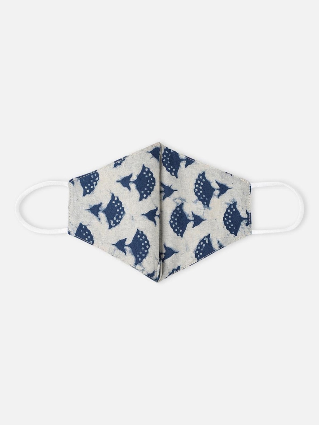 

Bewakoof Women White Printed Cotton Outdoor Masks