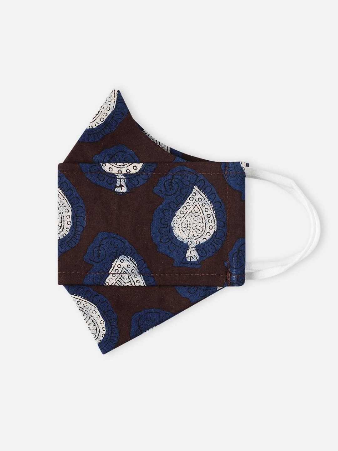 

Bewakoof Men Brown & White Paisley Printed Reusable Outdoor Cloth Masks