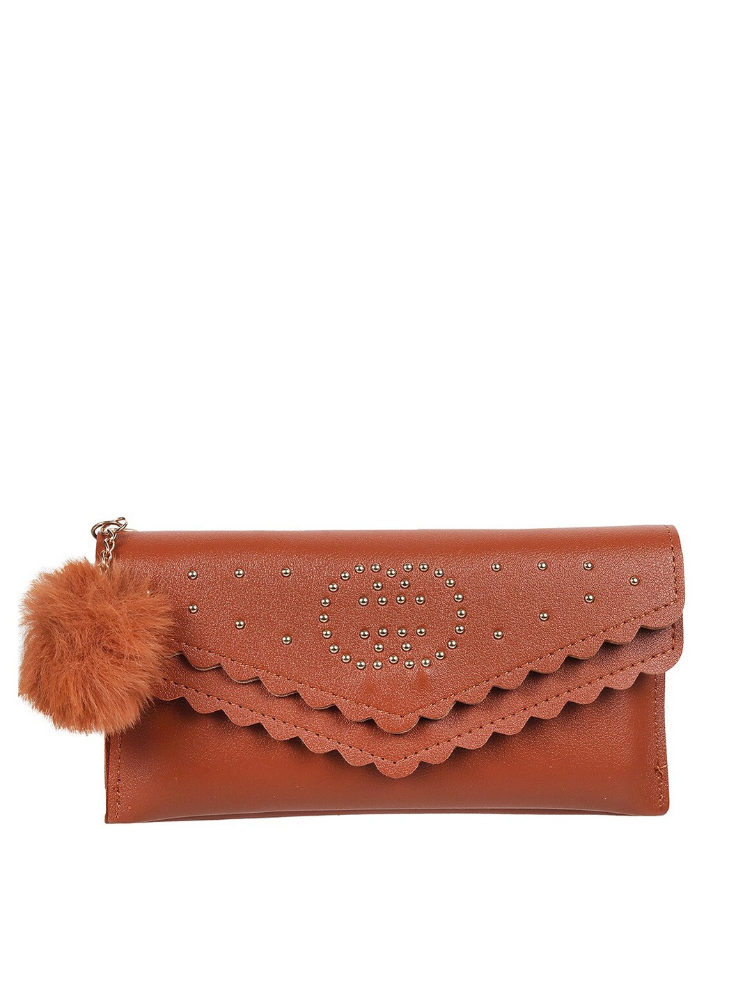 

WALKWAY by Metro Women Tan Envelope Wallet