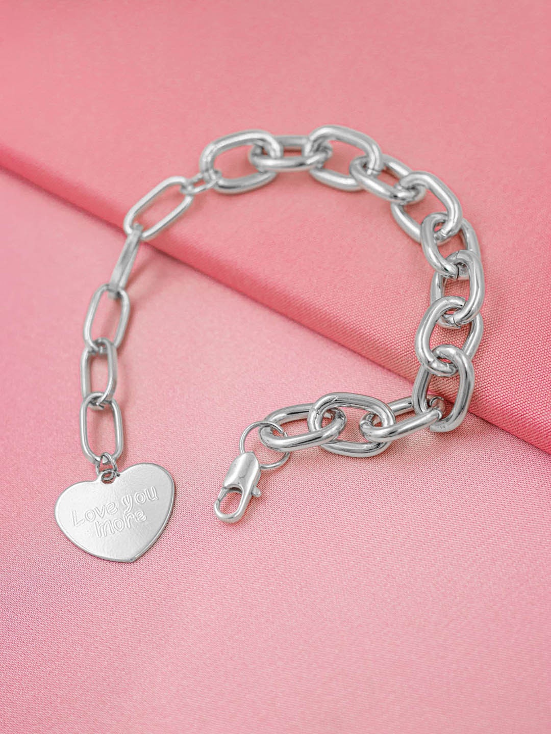 

Bellofox Women Silver-Plated Link Bracelet