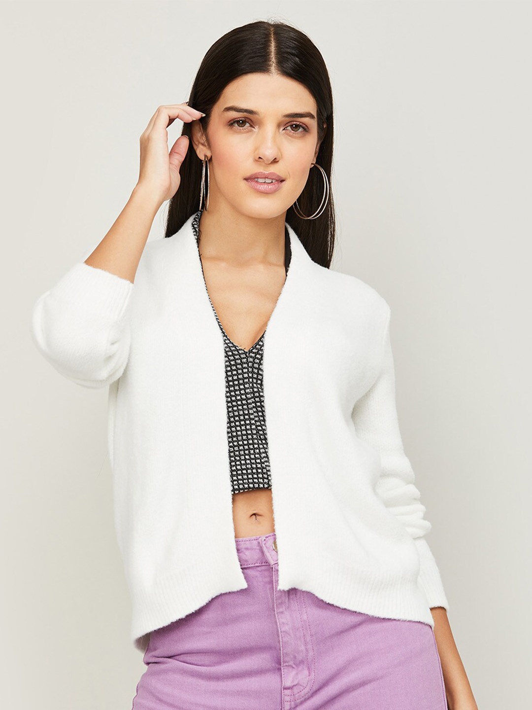 

CODE by Lifestyle Women White Shrug