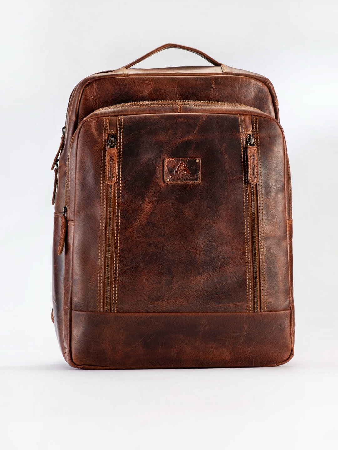 

Picco Massimo Unisex Brown Backpacks