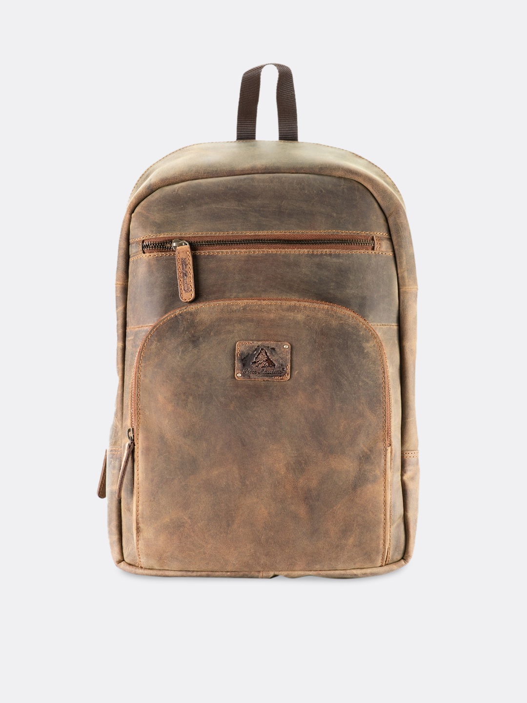 

Picco Massimo Unisex Tan Backpack