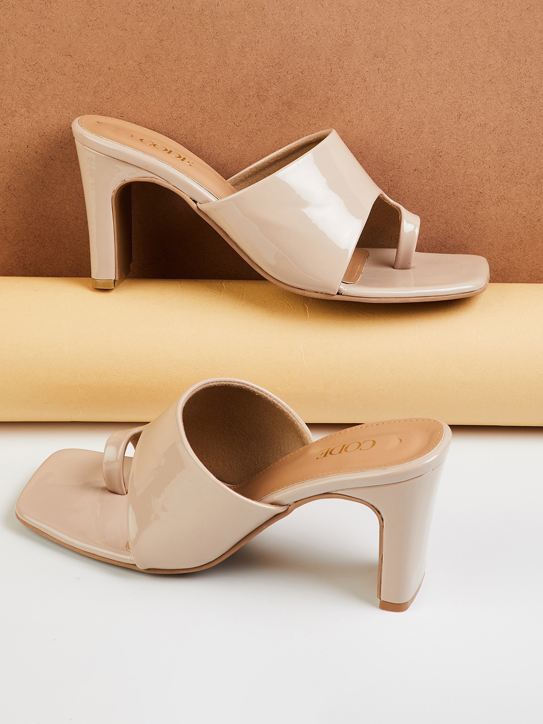 

CODE by Lifestyle Beige Mules