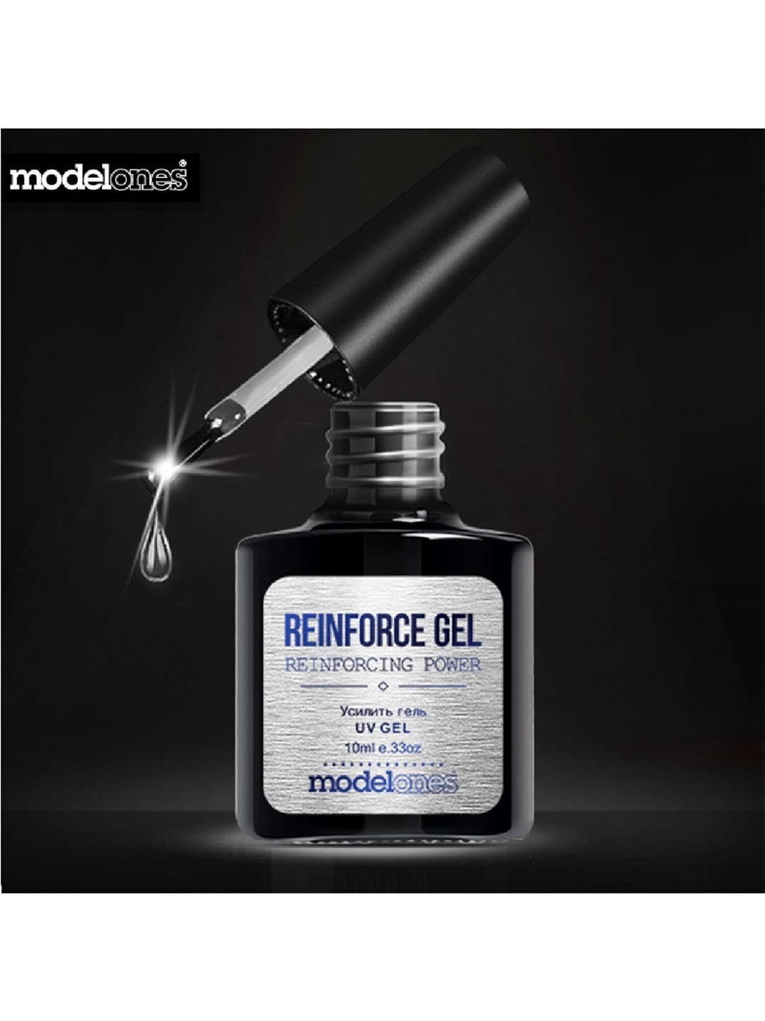 

Modelones Soak Off Reinforcement UV Reinforce Gel Polish MNG-Reinforce - 10ml, Multi