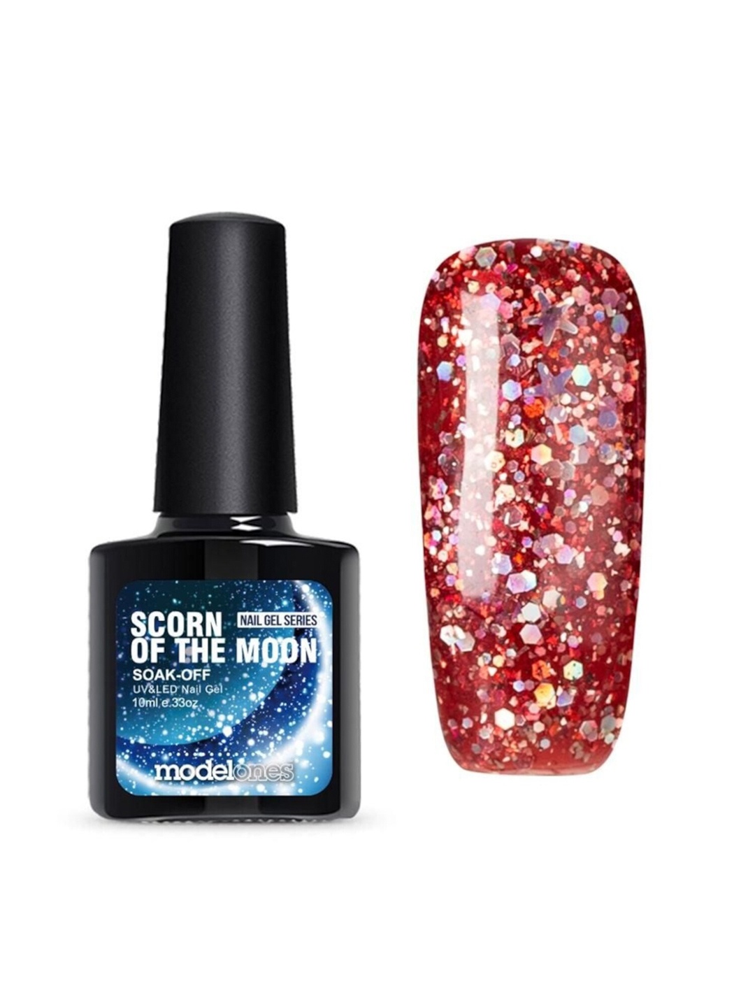 

Modelones Star Glitter Gel Nail Polish 10ml, Multi