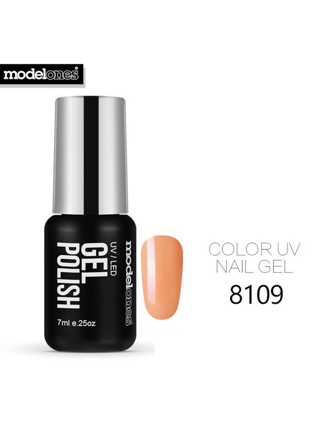 

Modelones UV LED Soak Off Varnish Gel Nail Art 7 ml - 8109, Multi