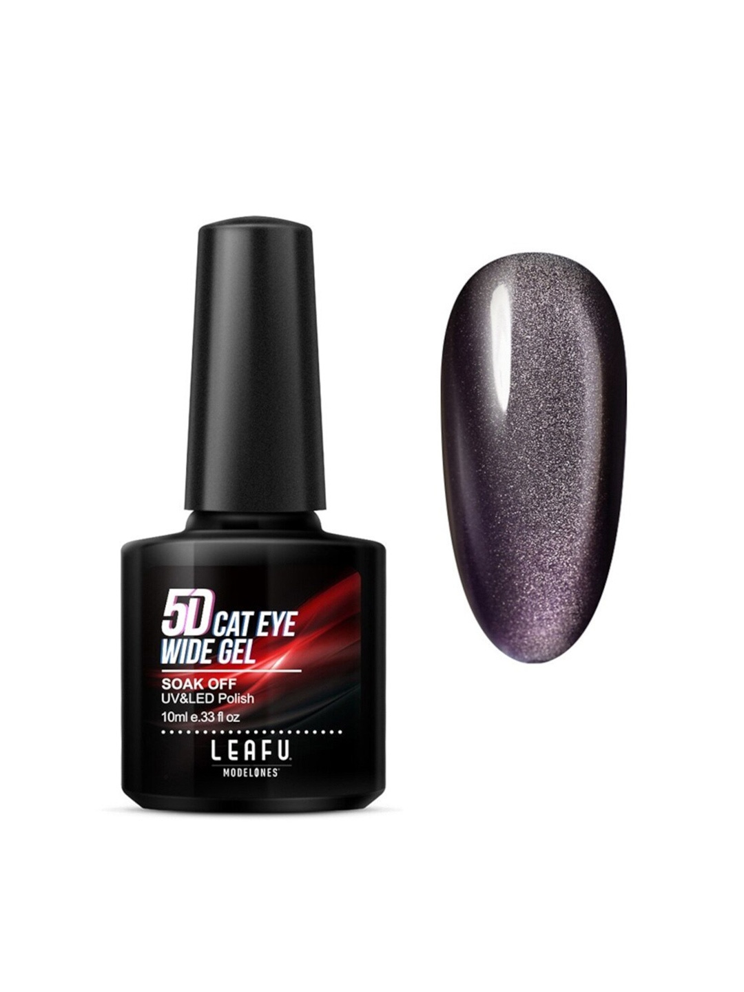 

Modelones 5D Cat Eyes Chameleon Magnetic Soak Off Nail Gel Polish - Deep Sea Teras 08 10 ml, Multi