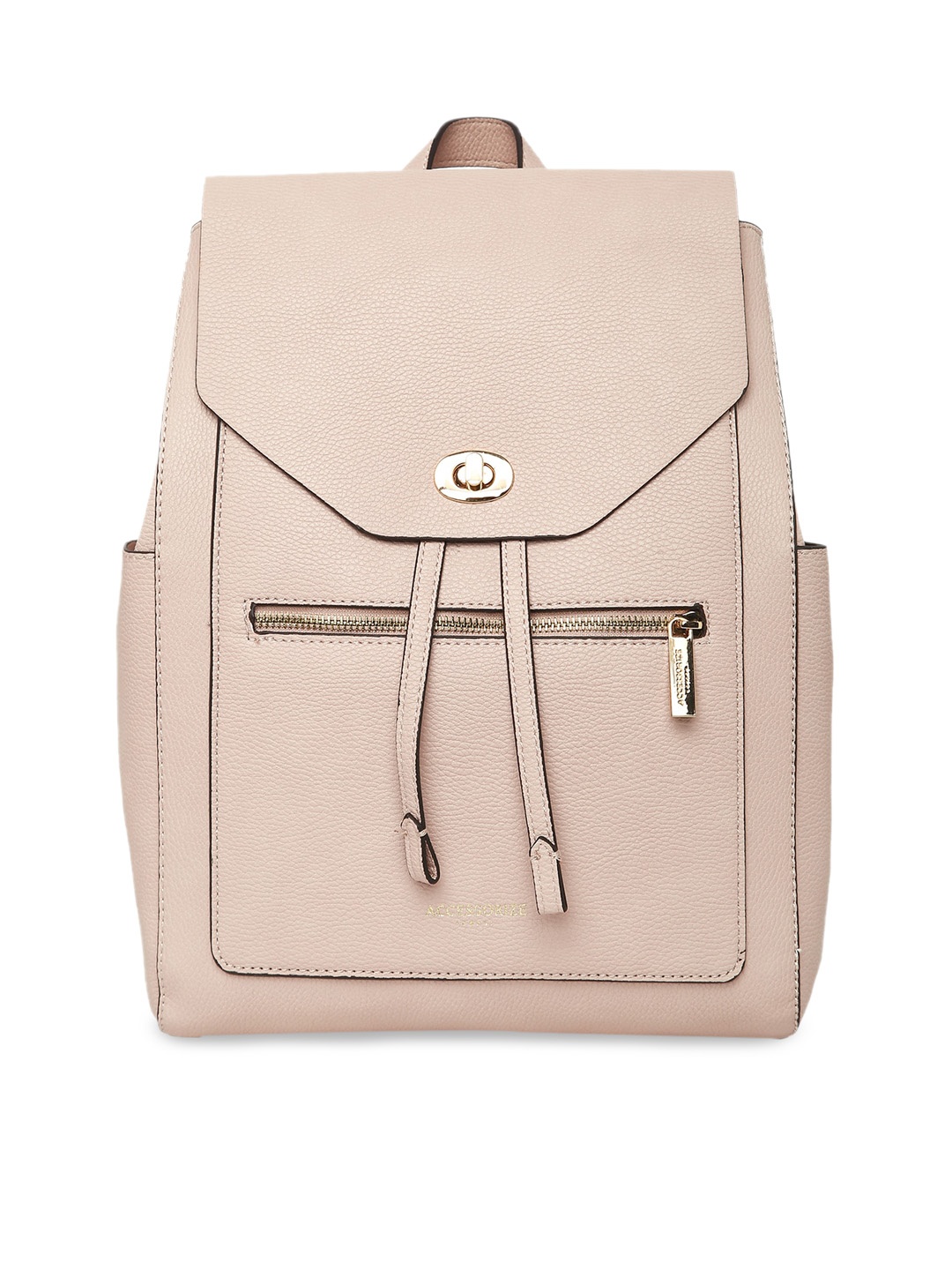 

Accessorize Women Faux Leather Pink Nikki Backpack