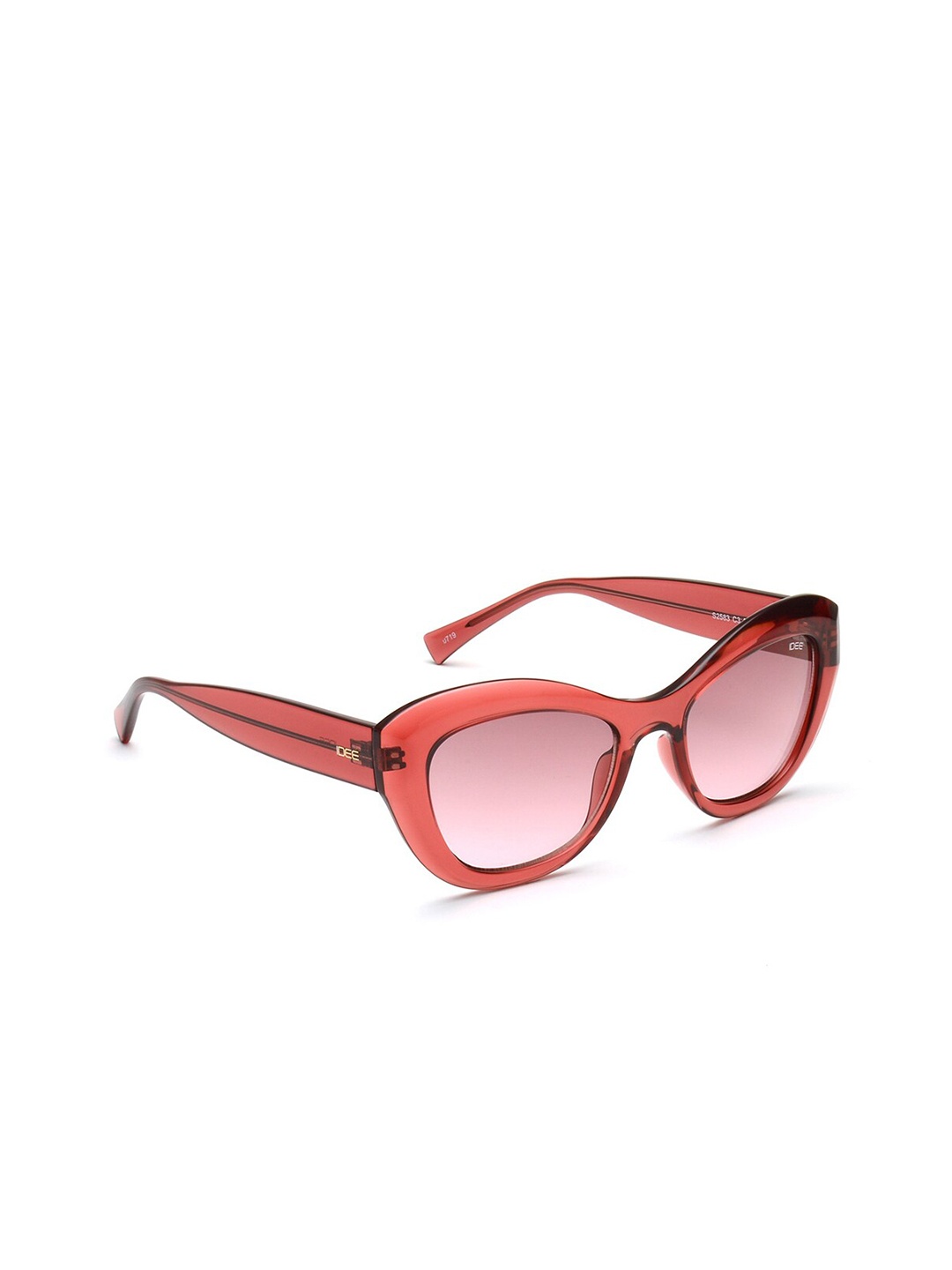 

IDEE Women Pink Lens & Red Butterfly Sunglasses with UV Protected Lens-IDS2583C3SG