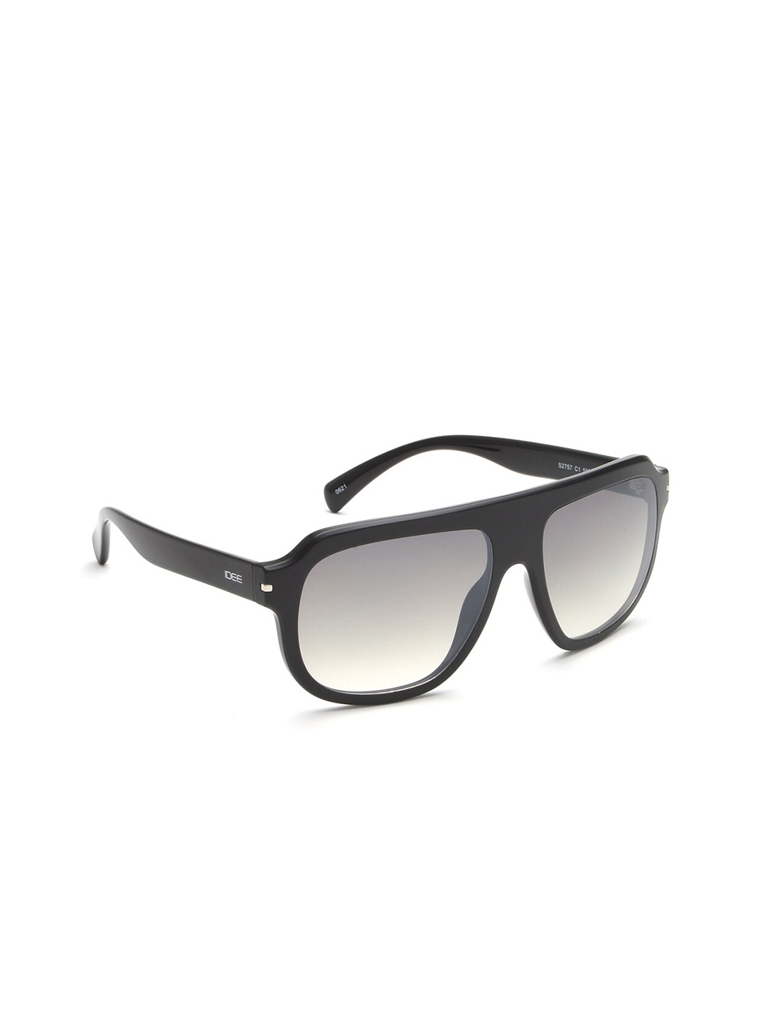 

IDEE Men Grey Lens & Black Square Sunglasses with UV Protected Lens