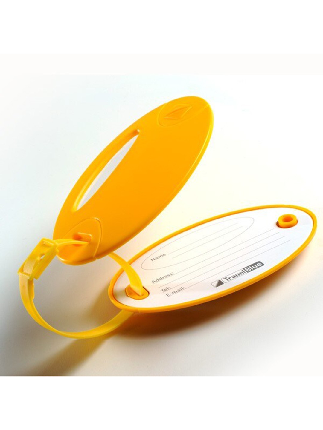 

Travel Blue Set Of 2 Yellow Luggage Tag