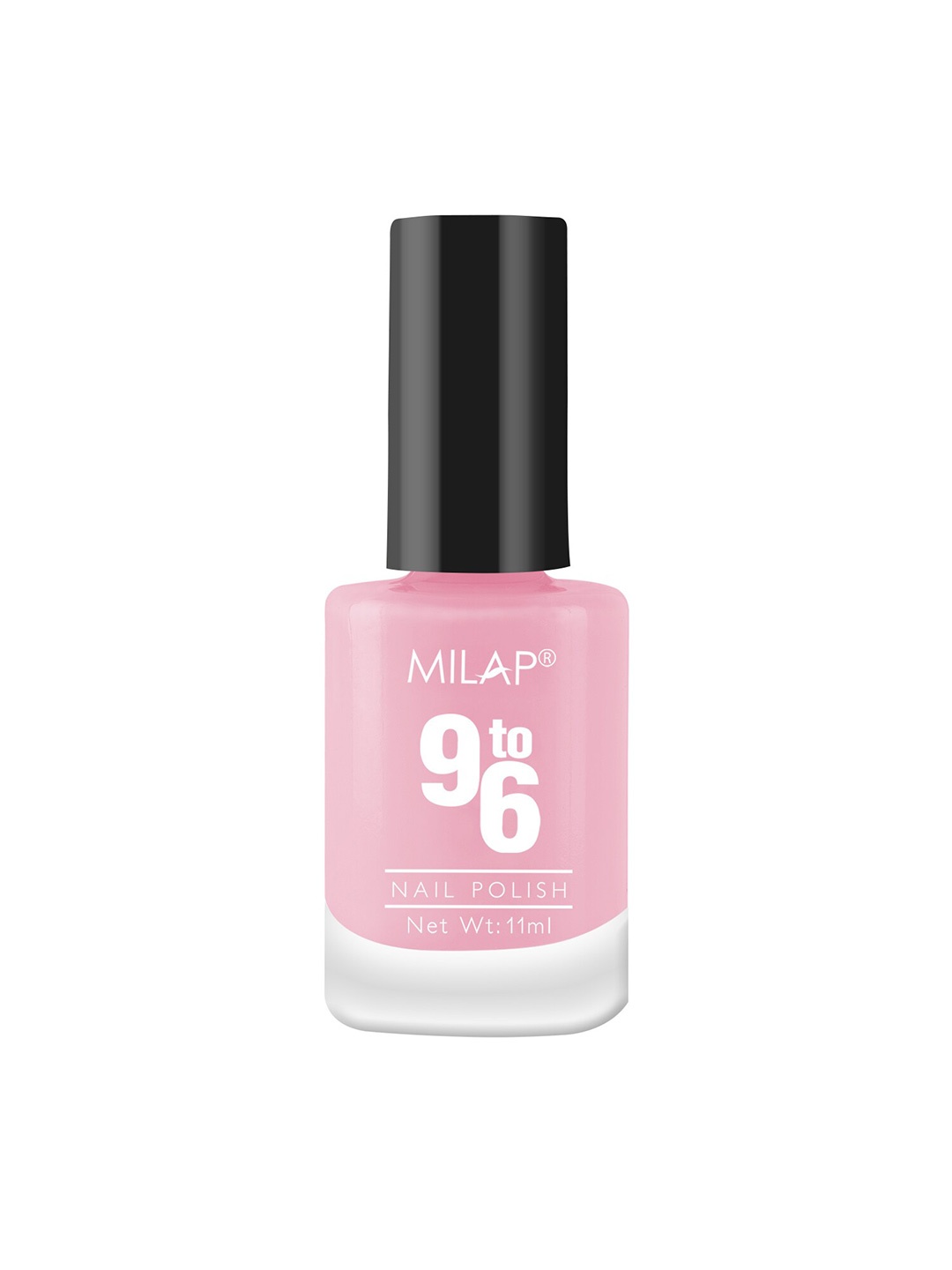 

MILAP Women 9 To 6 Nail Polish,11 ml, Pink