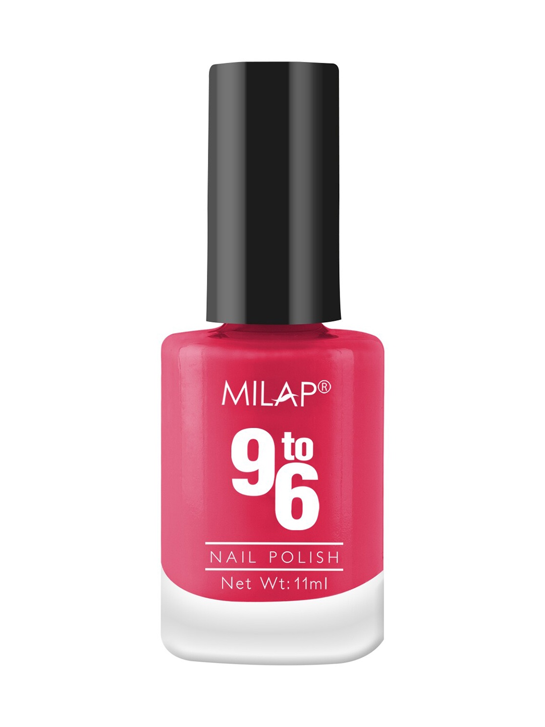 

MILAP Women 9 To 6 Nail Polish,11 ml, Pink