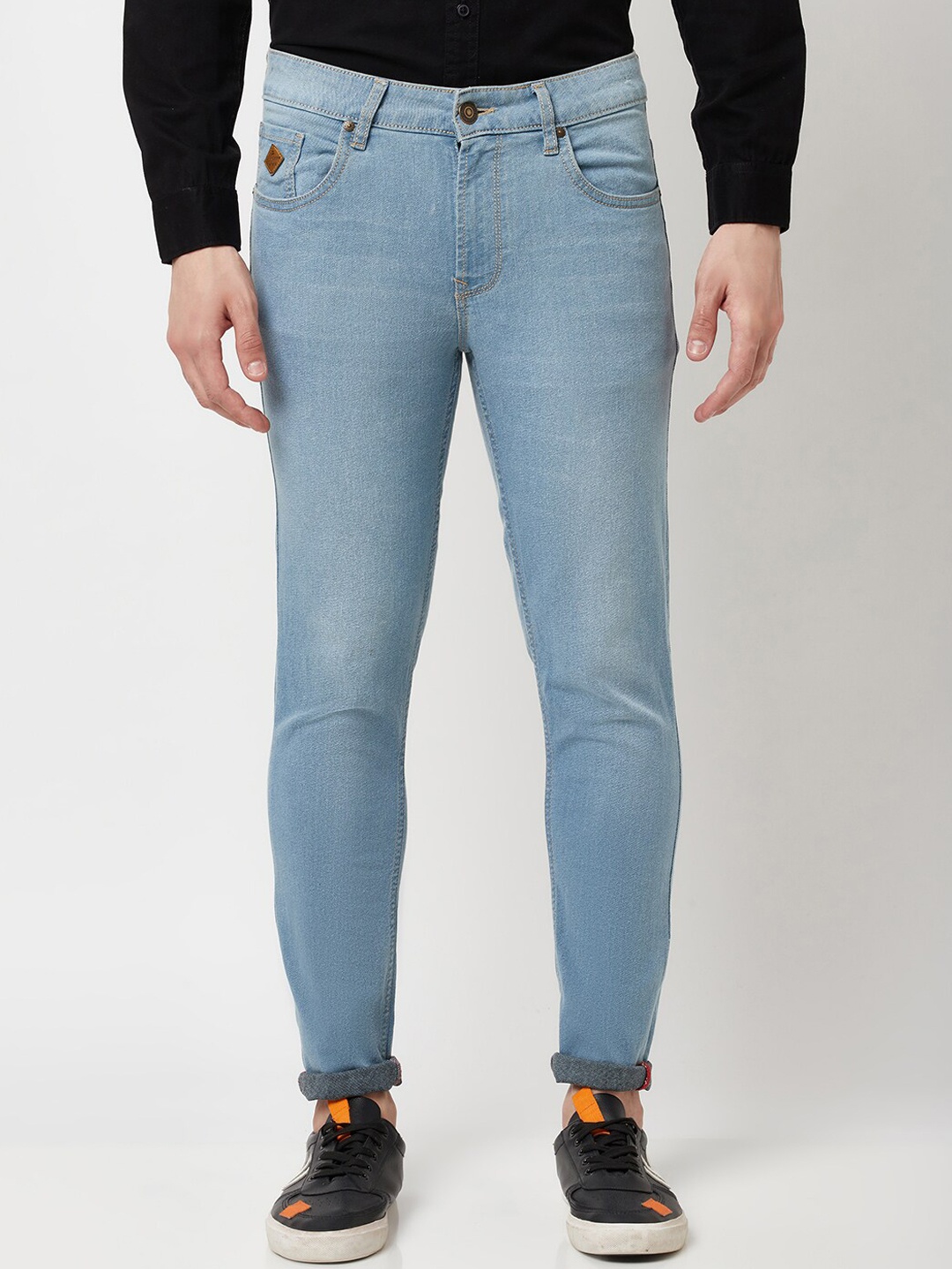 

Blue Buddha Men Blue Light Fade Jeans
