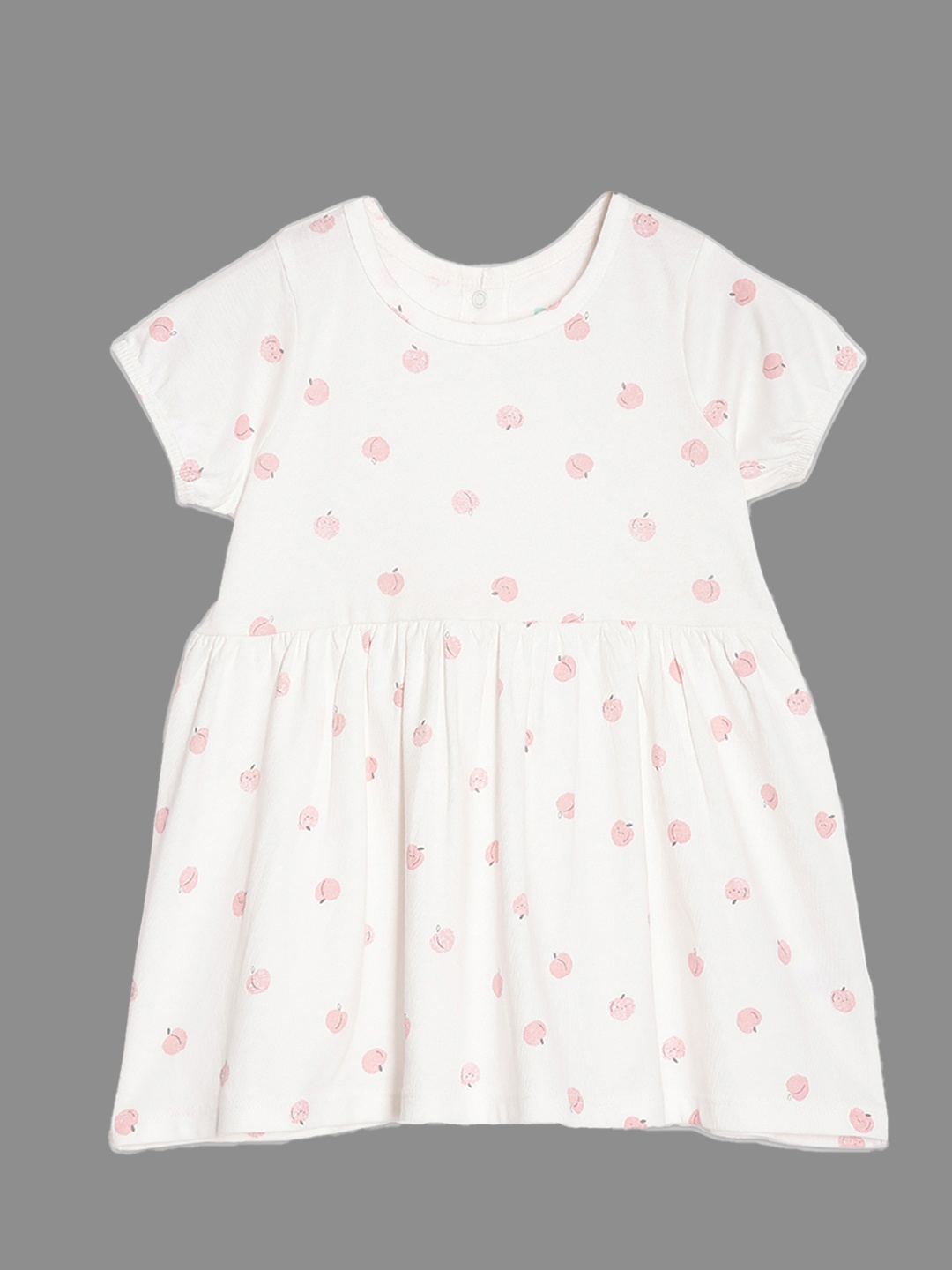 

Broon White Organic Cotton Dress