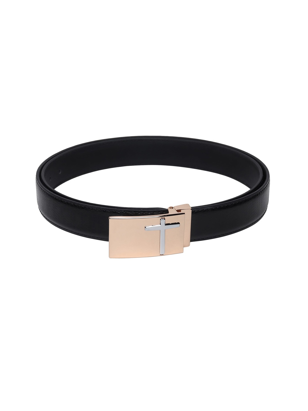 

ZORO Men Black PU Belt