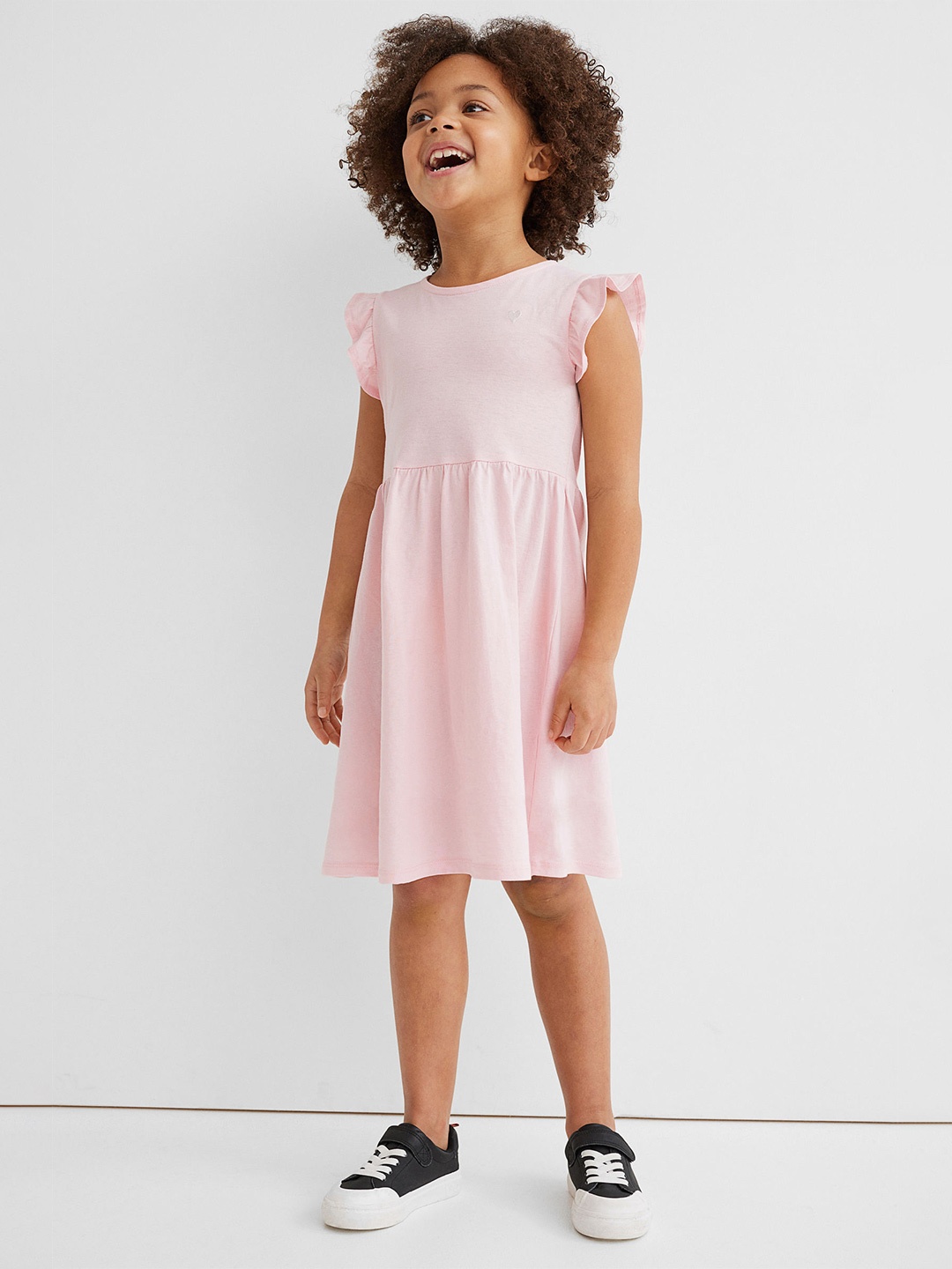 

H&M Girls Pink DungareesPatterned Dress