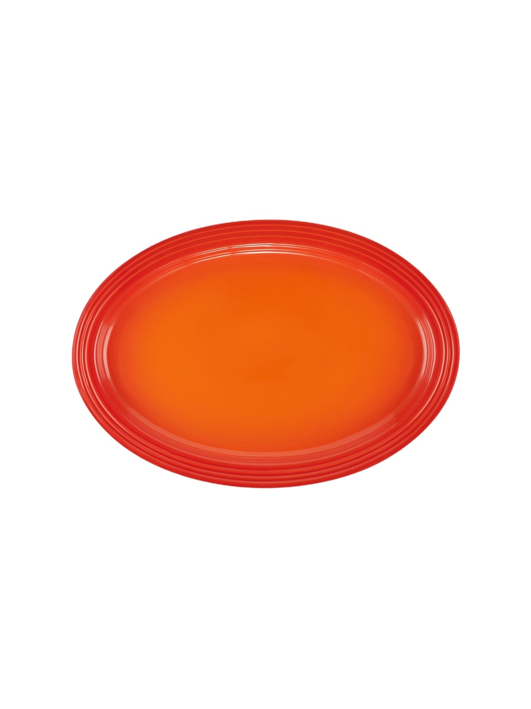 

LE CREUSET Orange-Colored Solid Serving Platter