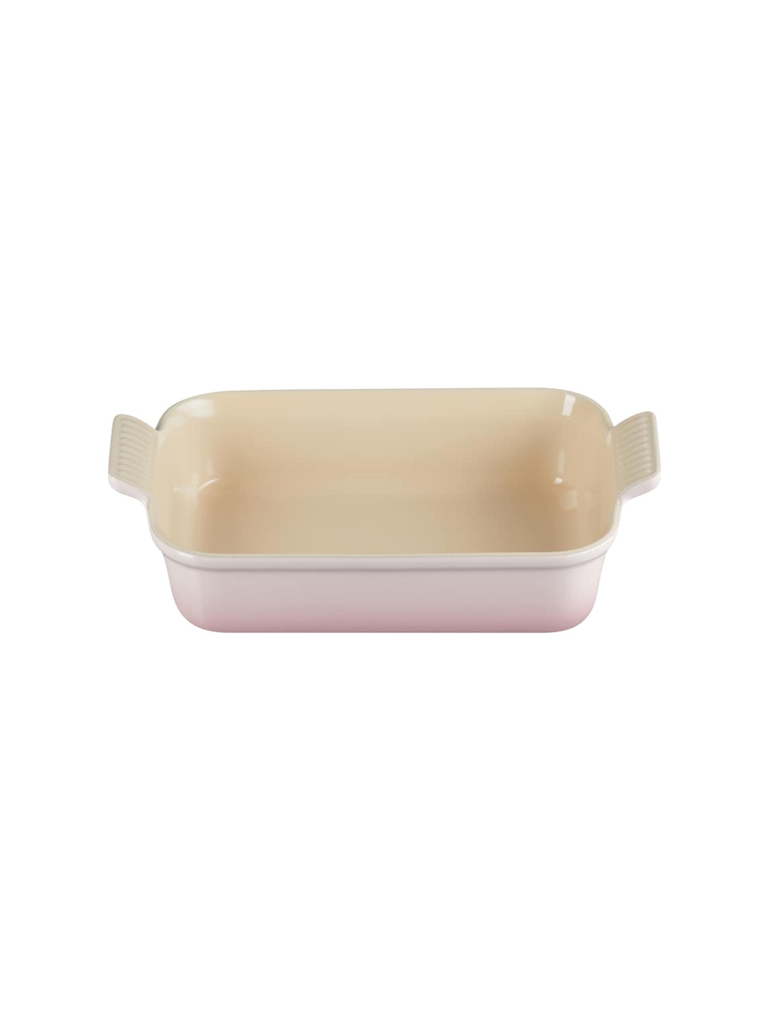 

LE CREUSET Pink Solid Rectangular Serving Dish