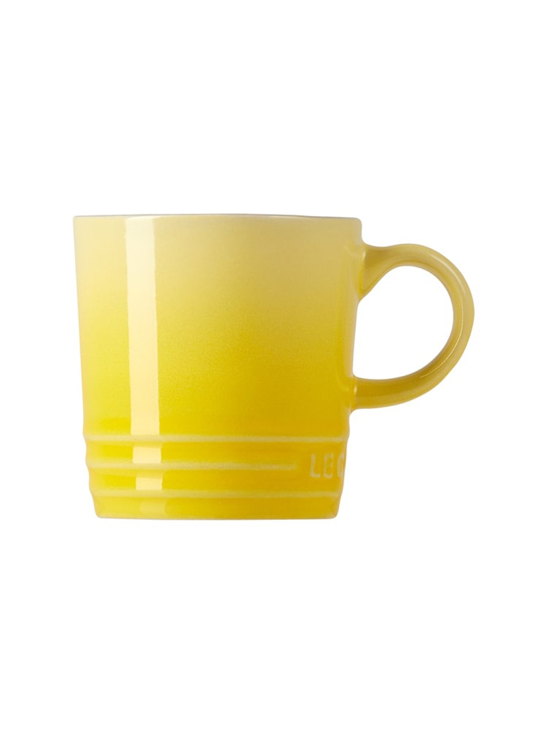 

LE CREUSET Yellow Stoneware Glossy Mugs