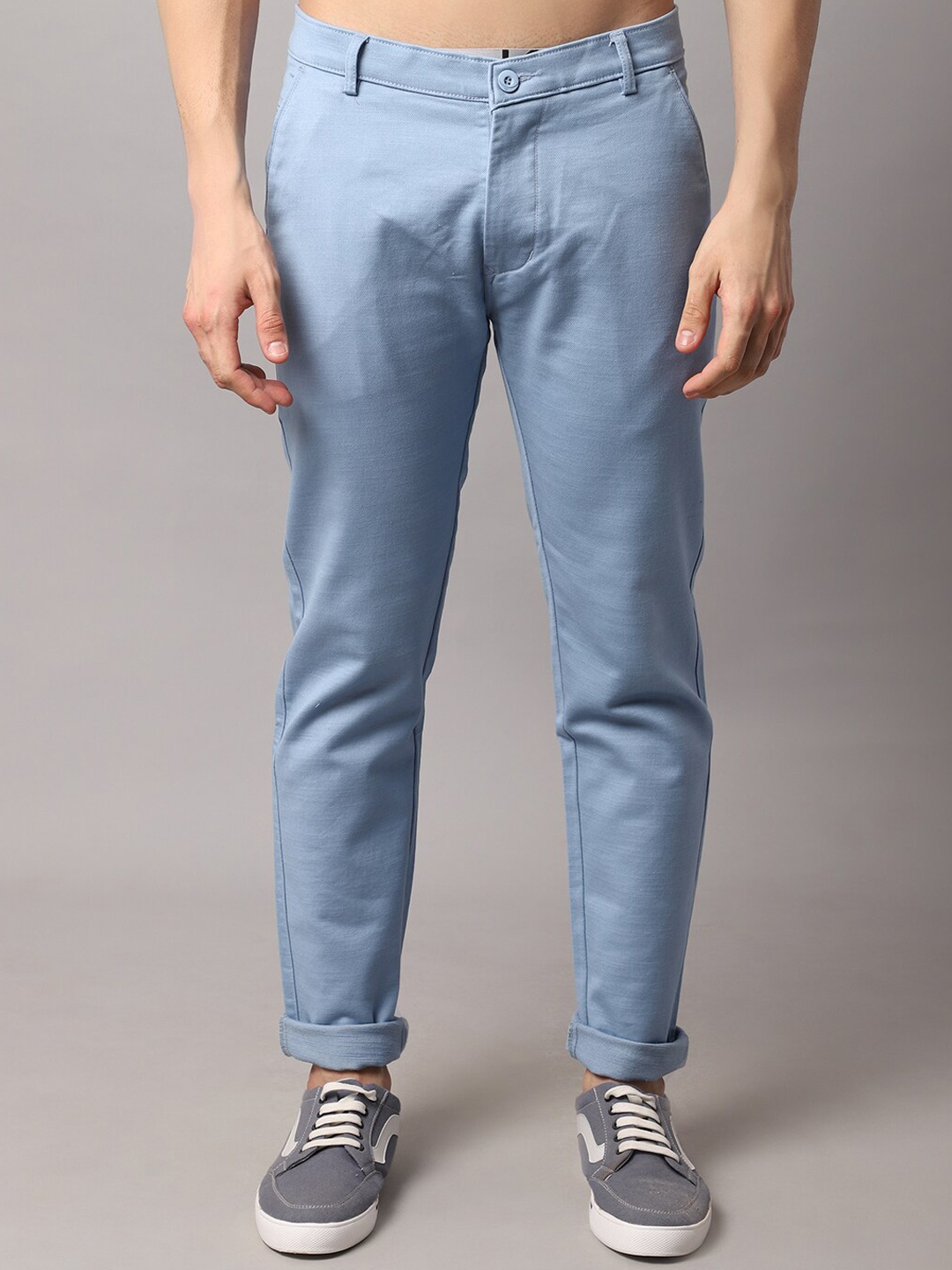 

Rodamo Men Blue Slim Fit Trousers