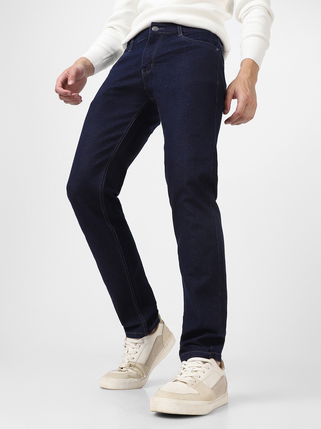 Urbano Fashion Men Blue Slim Fit Stretchable Jeans