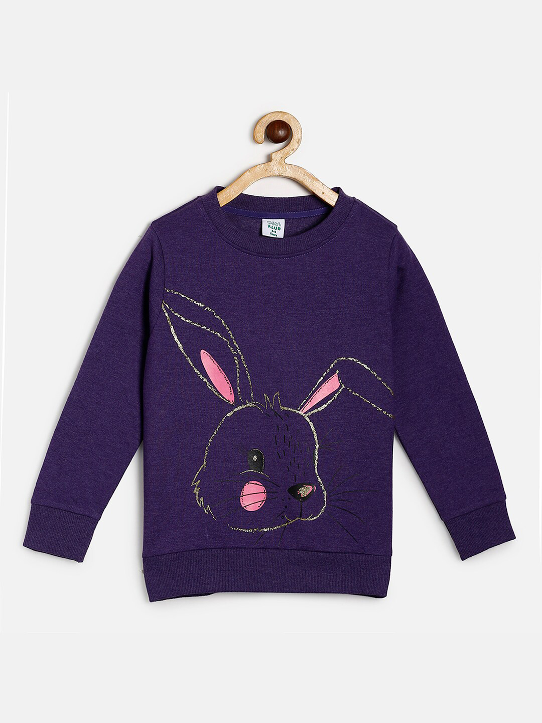 

MINI KLUB Girls Purple Sweatshirt