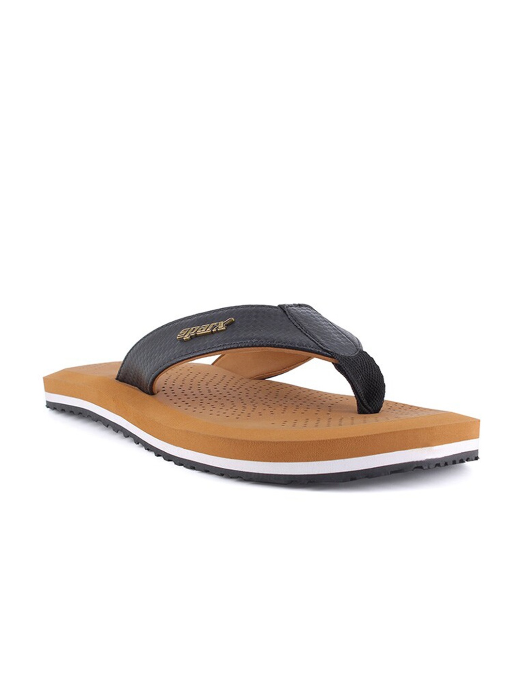 

Sparx Men Camel Brown & Black Thong Flip-Flops