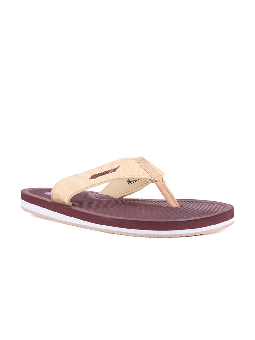 

Sparx Men Brown Thong Flip-Flops