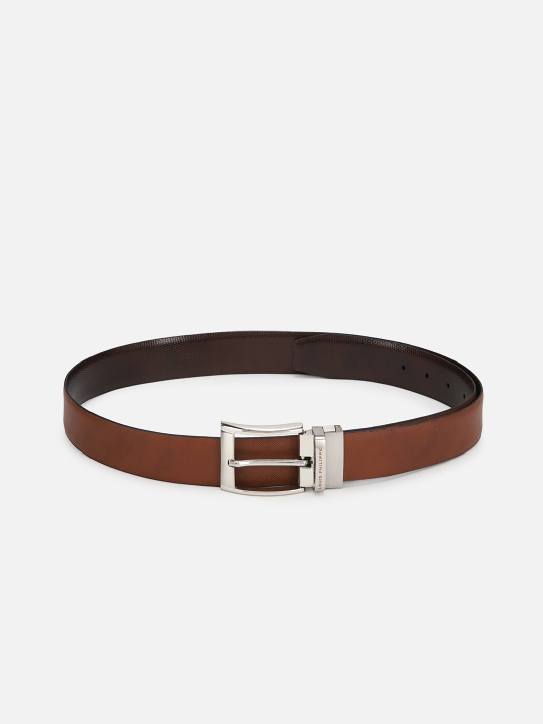 

Louis Philippe Men Brown Leather Reversible Belt