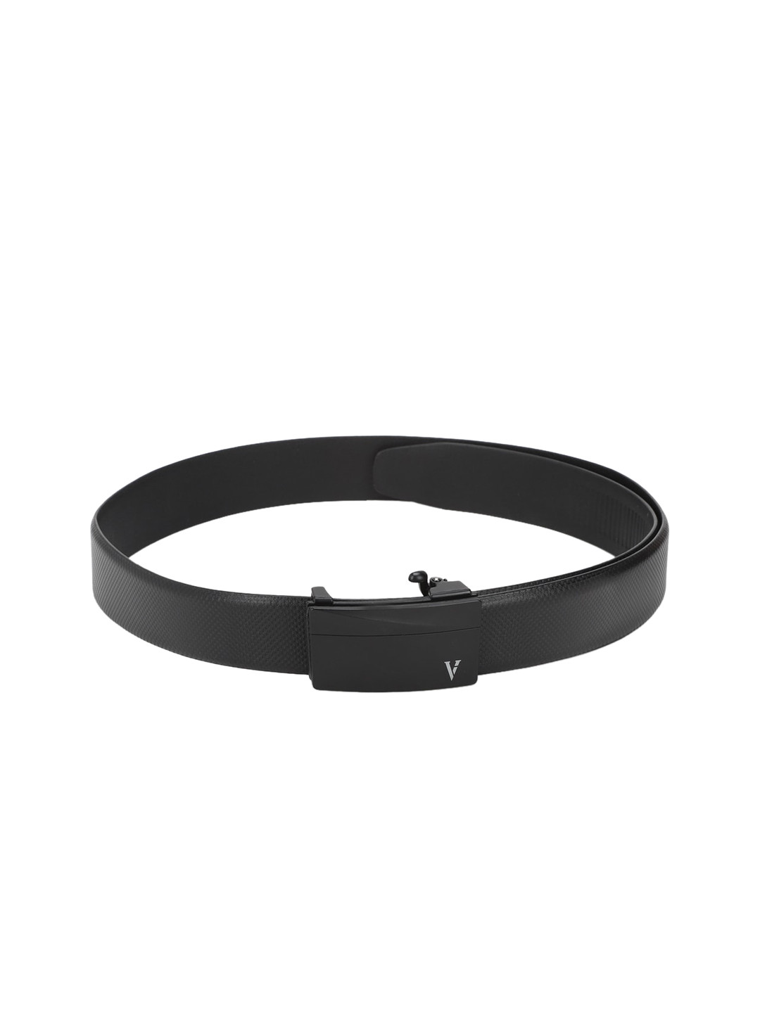 

Van Heusen Men Black Leather Formal Belt