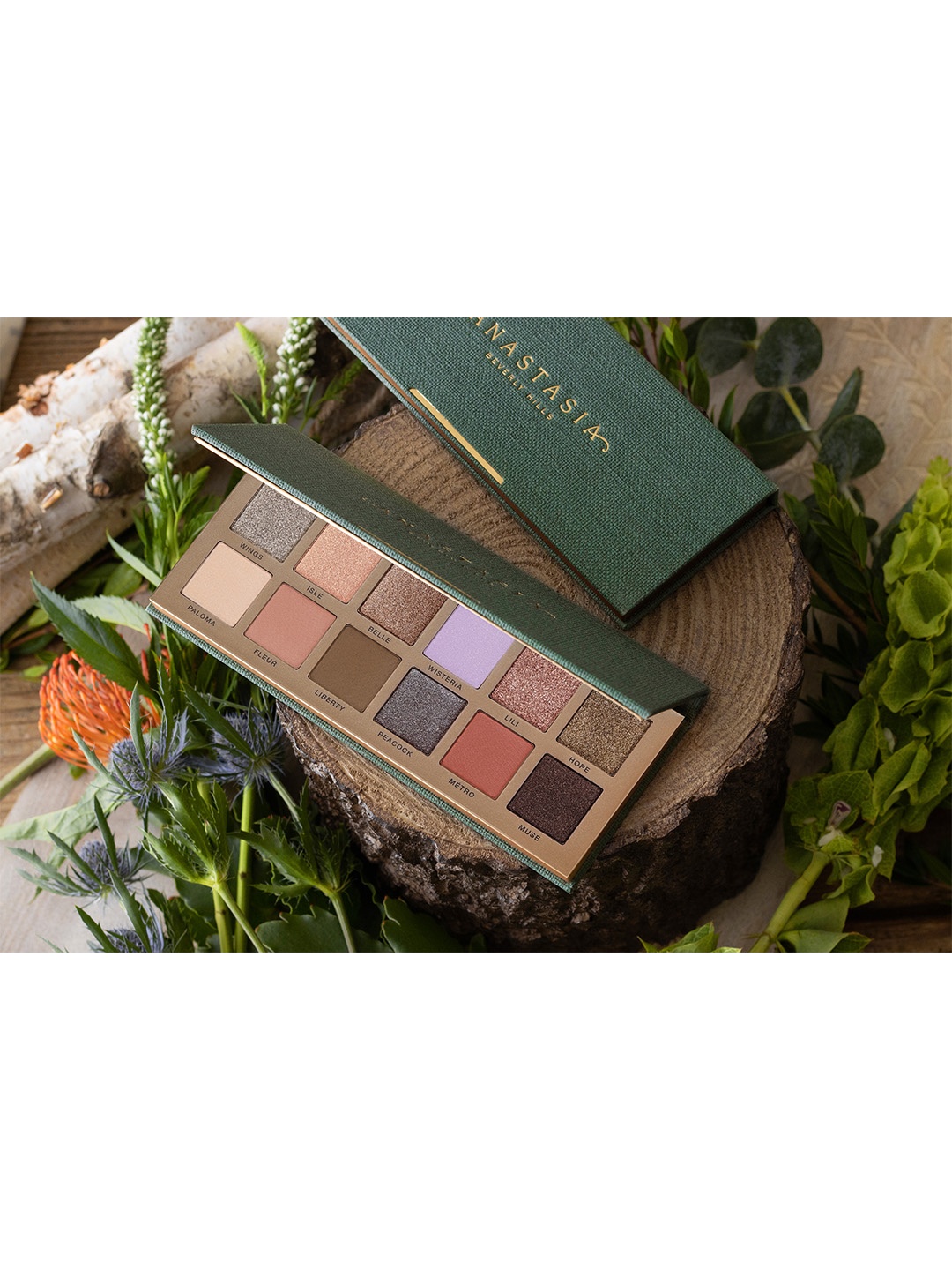 

ANASTASIA BEVERLY HILLS Cruelty-Free 12 Shades Eyeshadow Palette - Nouveau, Multi