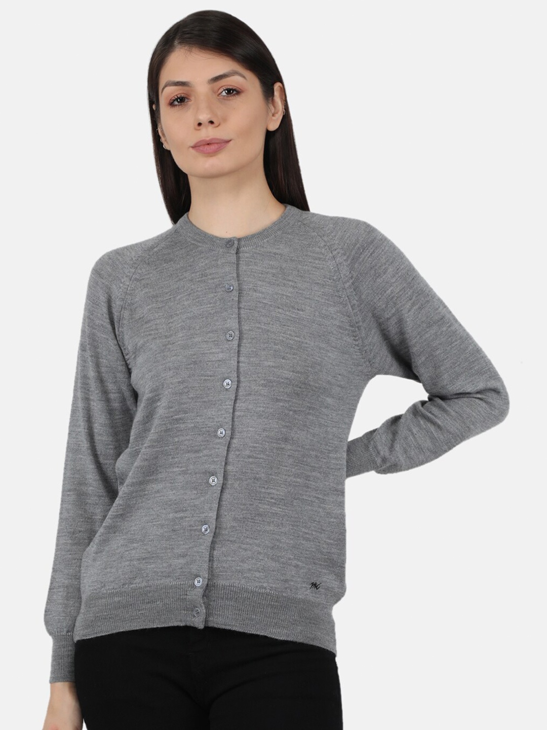 

Monte Carlo Women Grey Cardigan