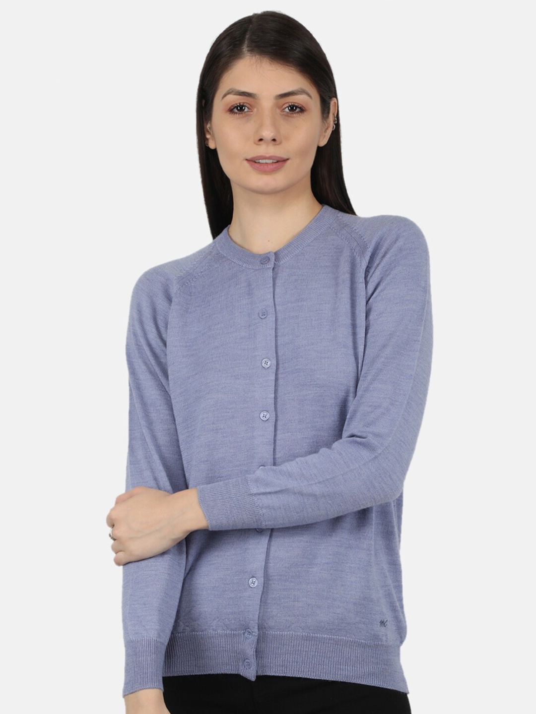 

Monte Carlo Women Blue Cardigan