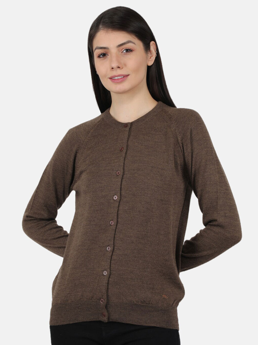

Monte Carlo Women Brown Cardigan sweater