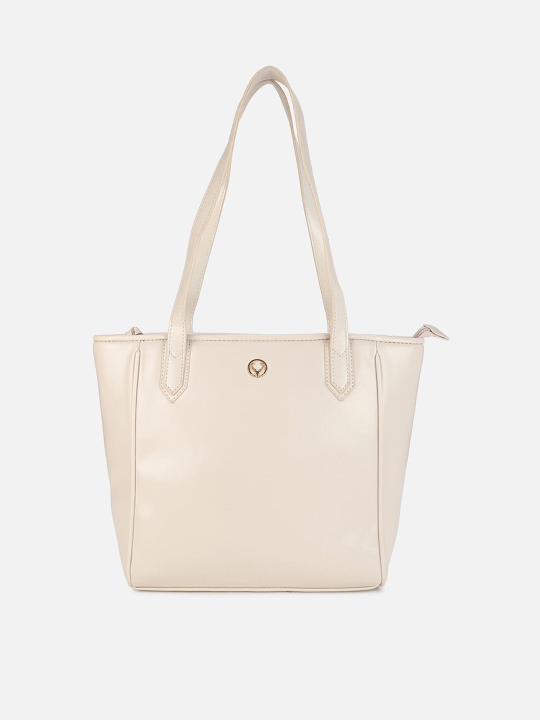 

Allen Solly White PU Oversized Swagger Shoulder Bag