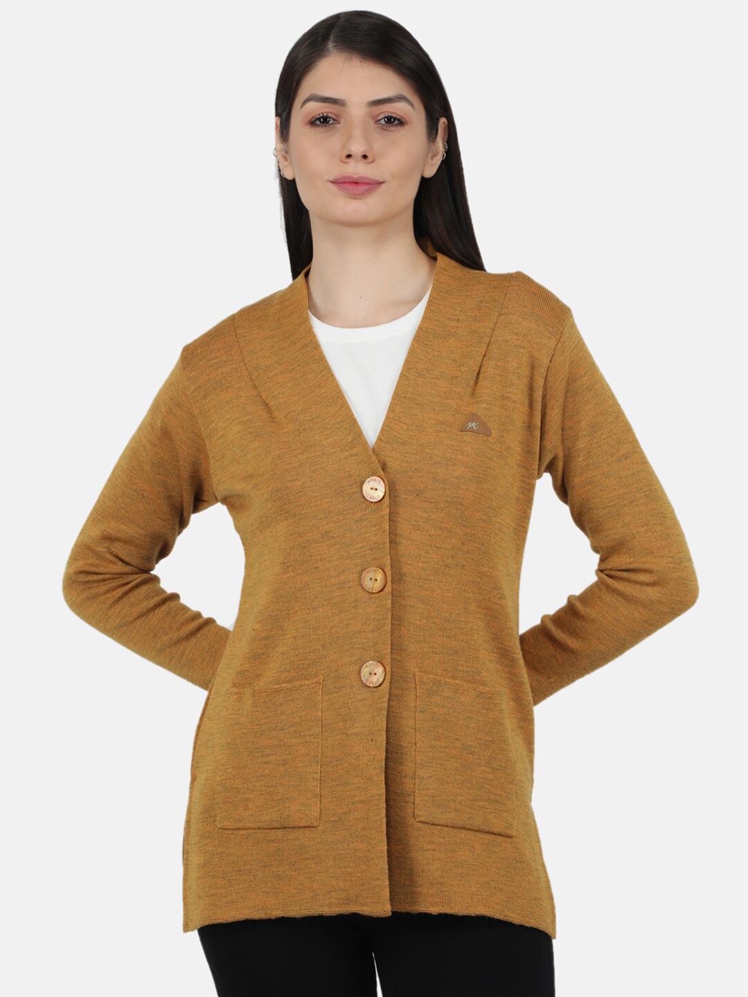 

Monte Carlo Women Gold-Toned Cardigan