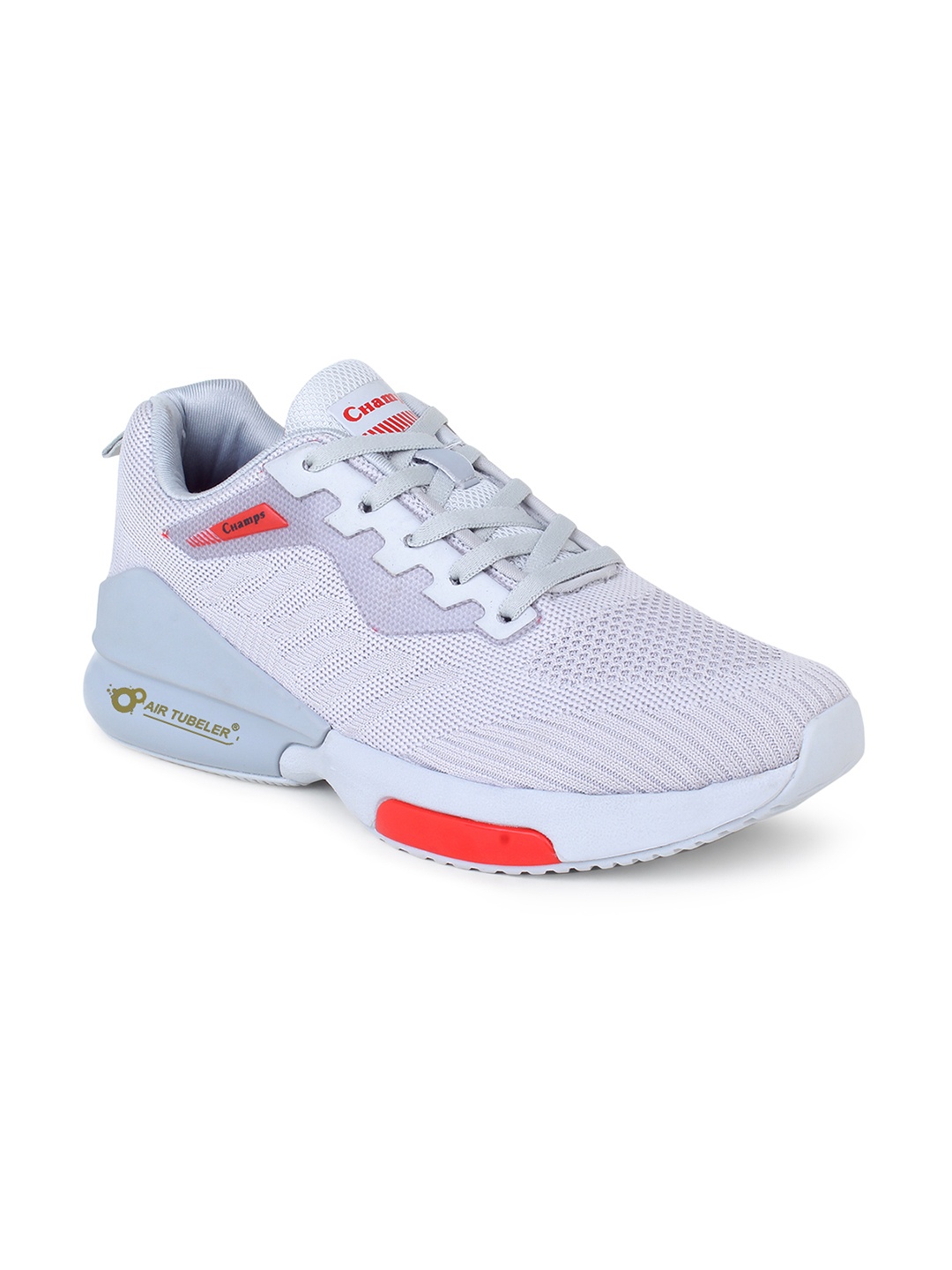 

Champs Men Grey Mesh Running Non-Marking Shoes