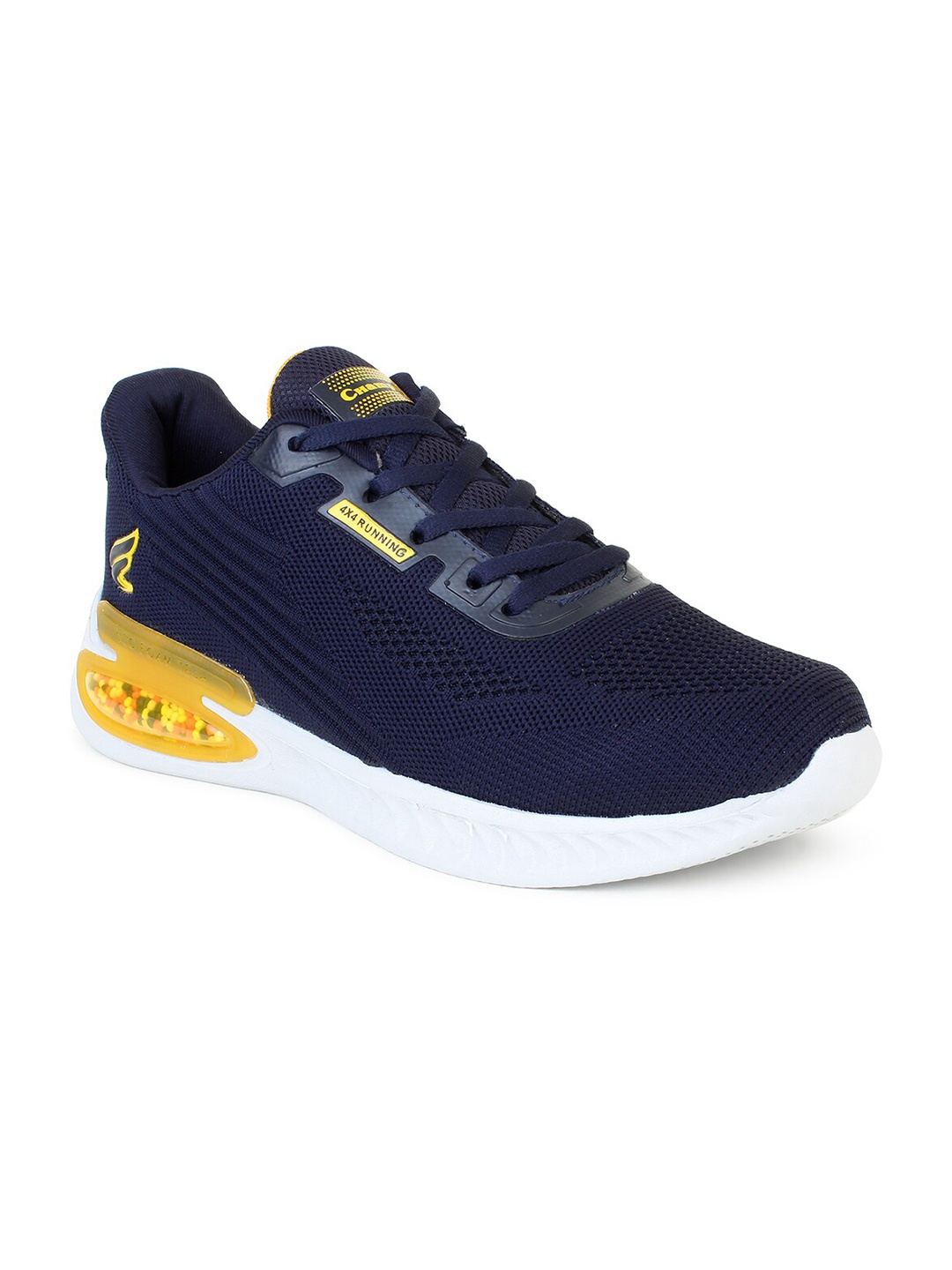 

Champs Men Navy Blue Mesh Running Non-Marking Shoes
