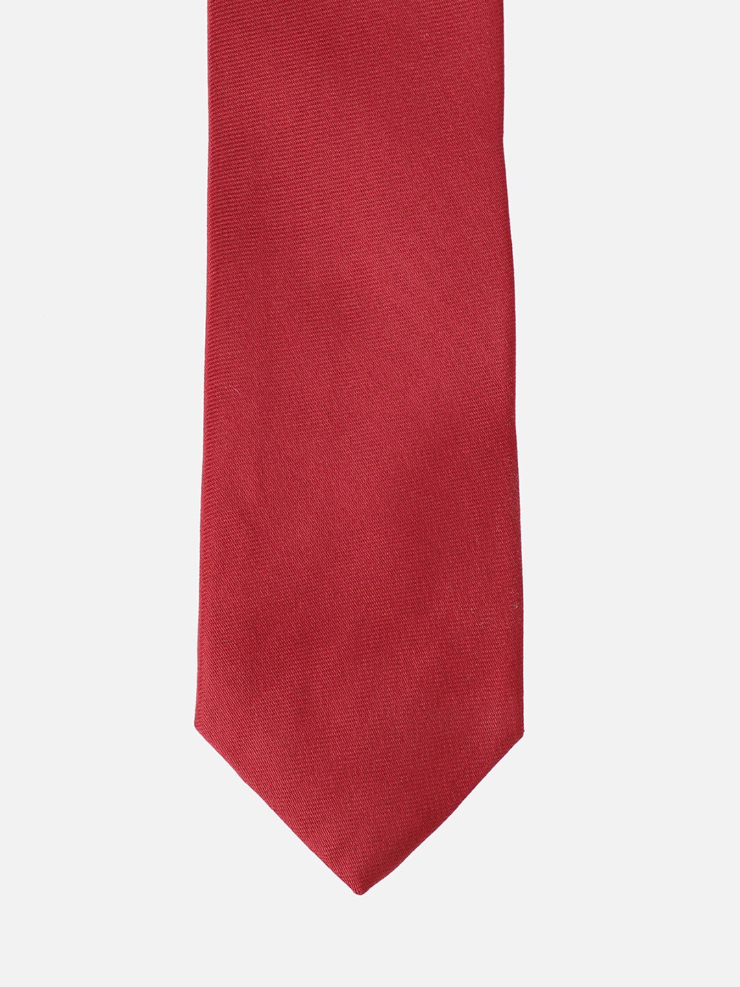 

Van Heusen Men Red Ascot Tie