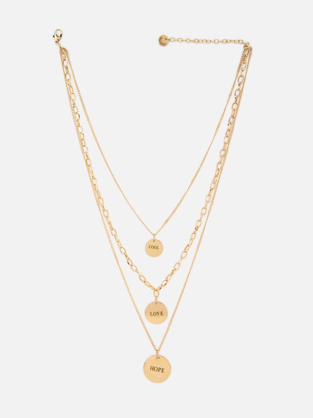 

FOREVER 21 Gold-Toned Layered Necklace