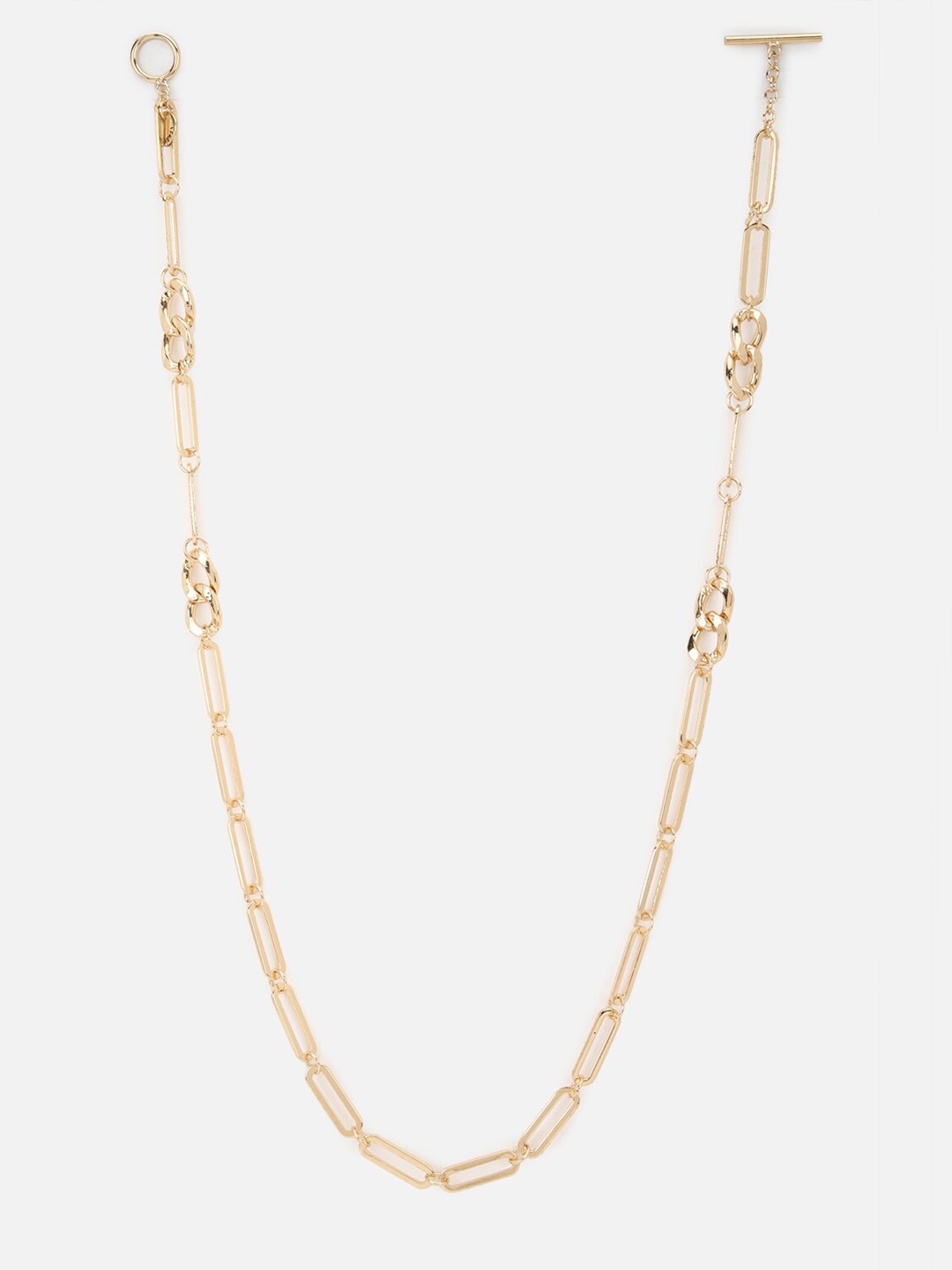

FOREVER 21 Gold-Toned Solid Necklace