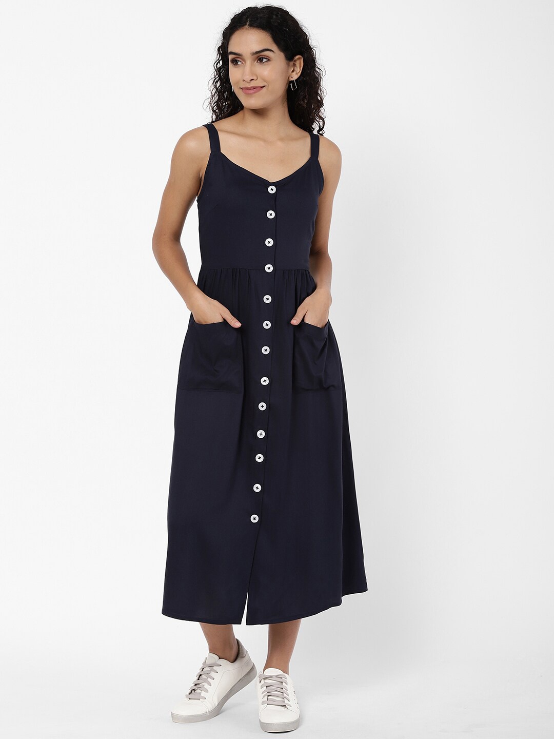 

R&B Blue A-Line Dress