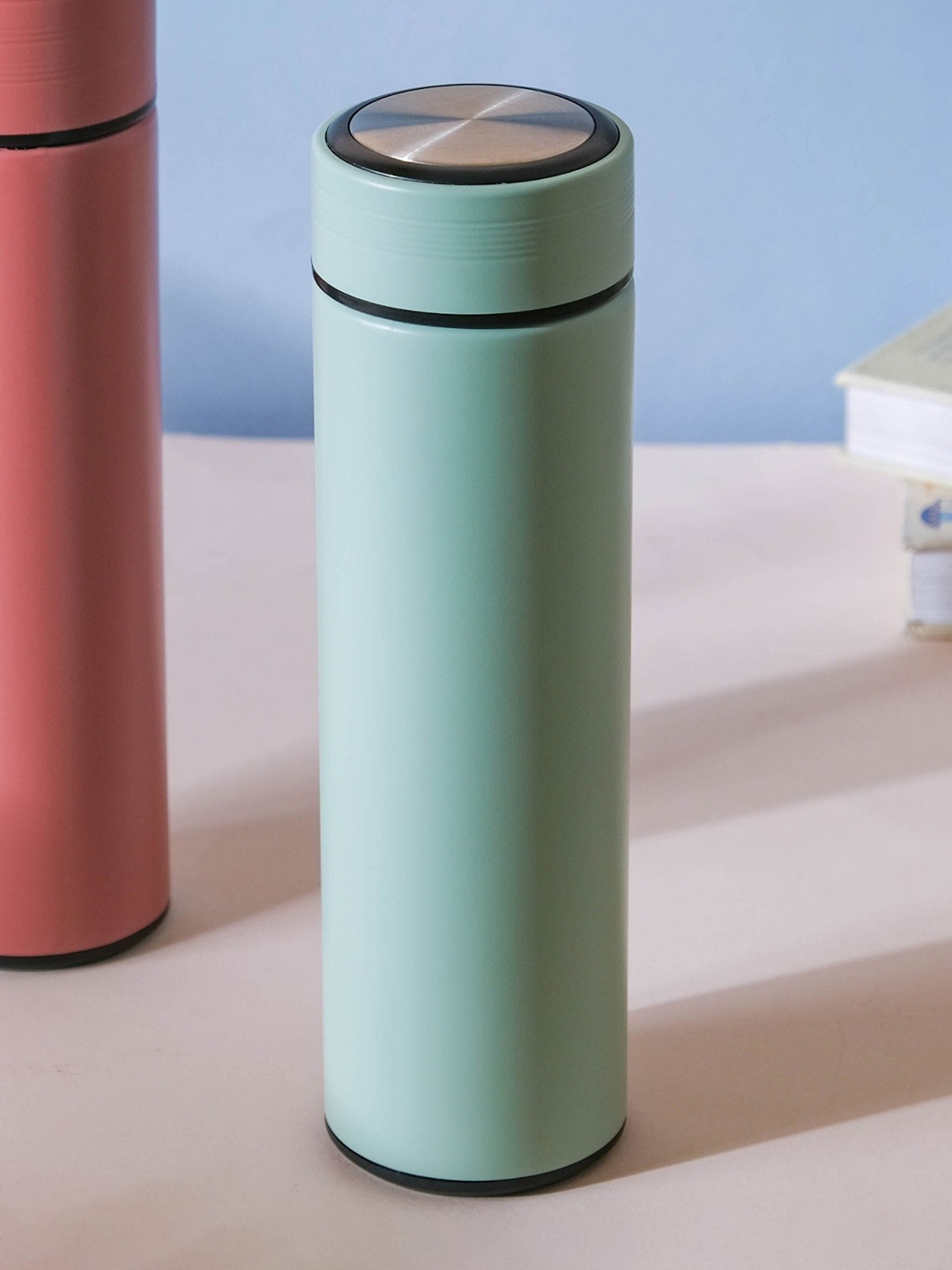 

Nestasia Green Solid Stainless Steel Thermos Flask 450 ml