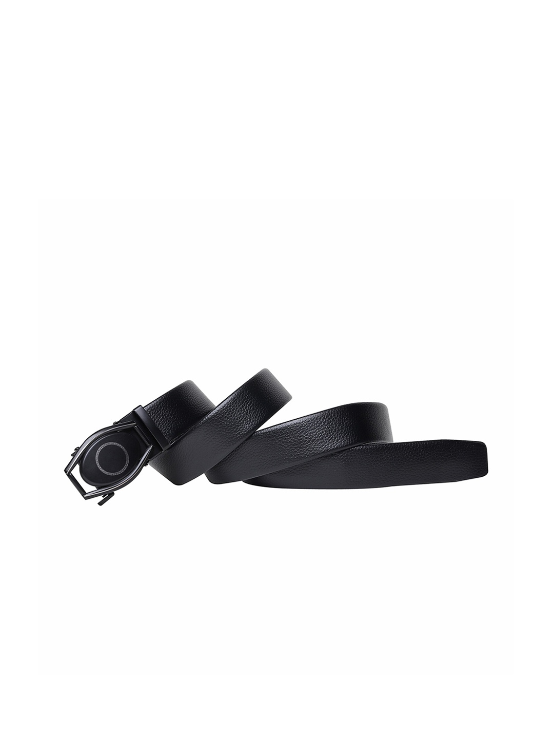 

HENEDA Men Black Printed PU Formal Belt