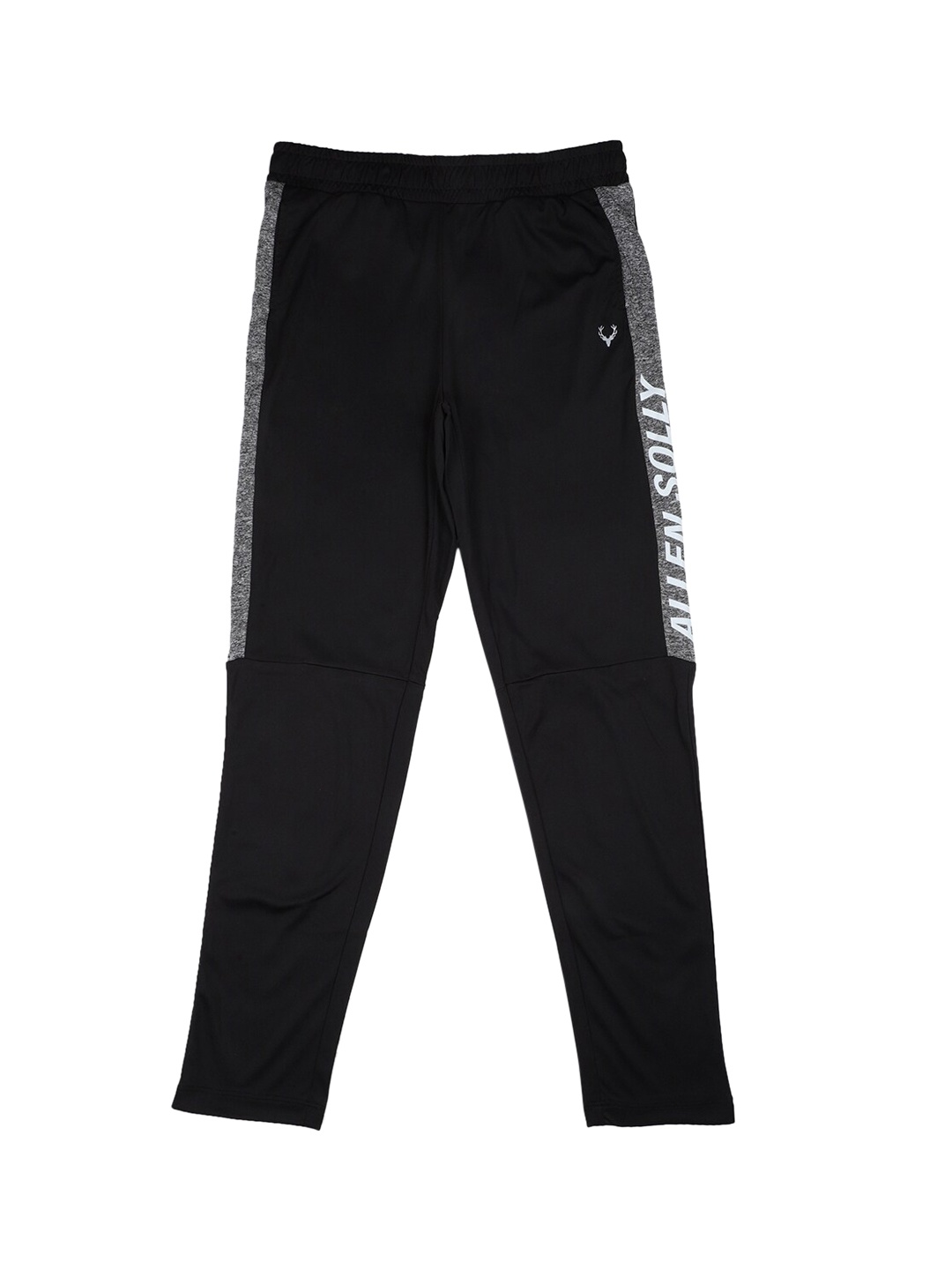 

Allen Solly Junior Kids Boys Black Graphic Printed Track Pants