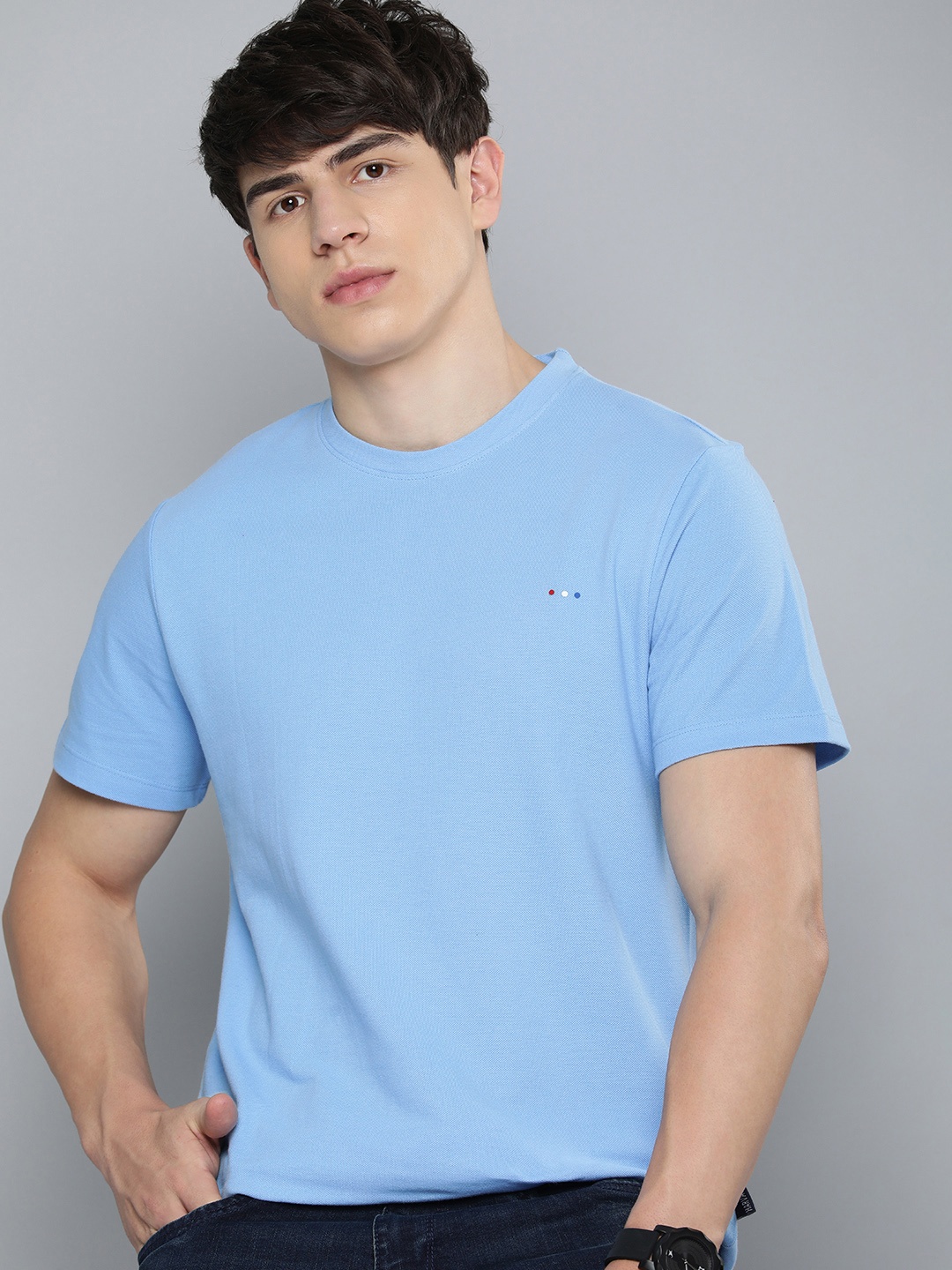 

Harvard Pure Cotton T-shirt, Blue